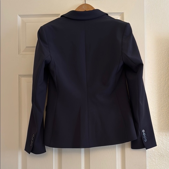 Express Editor One Button Navy Blazer - Picture 2 of 10